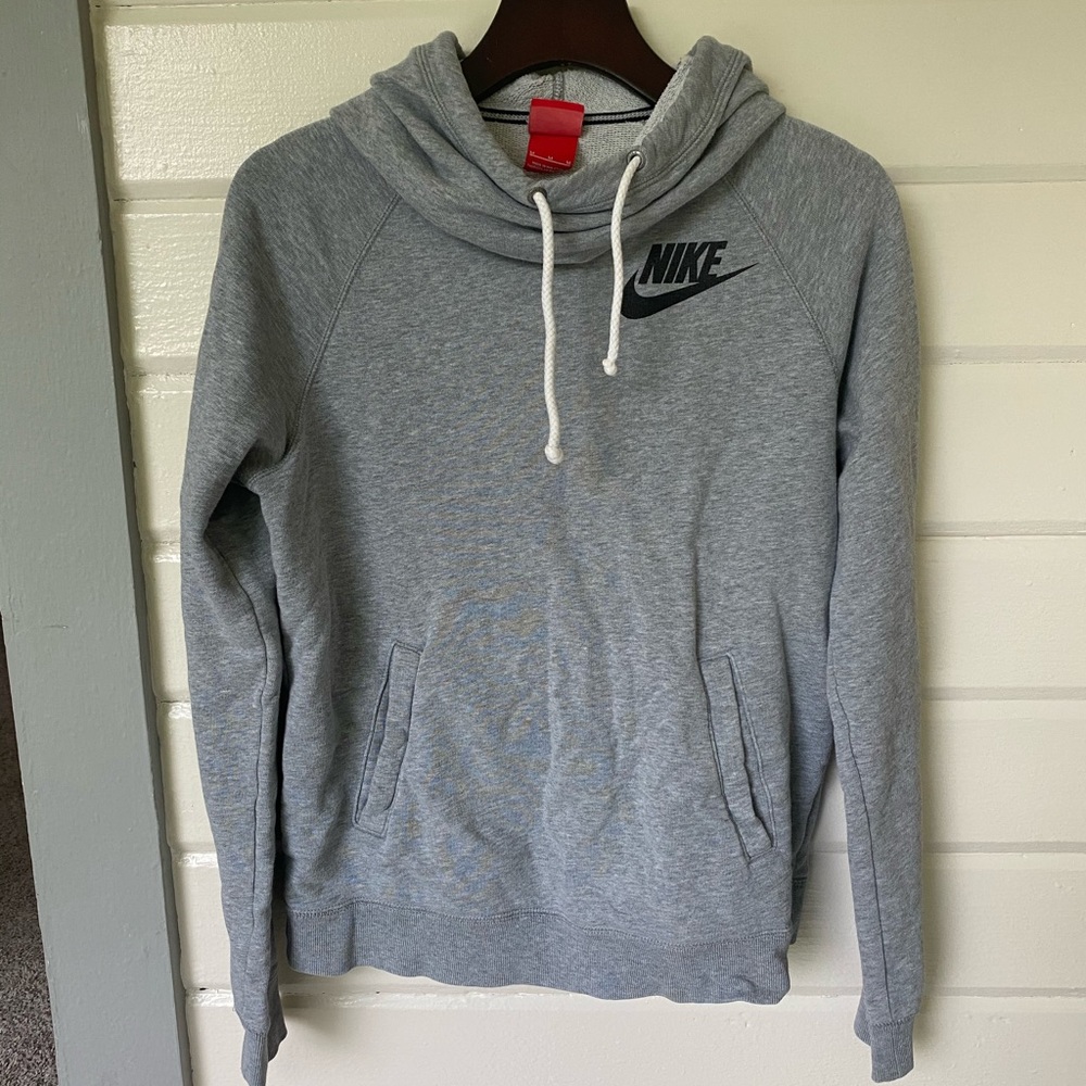 Nike Gray Cowelneck Sweatshirt